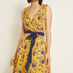 Modcloth Outgoing Guidance Knit Dress NWOT